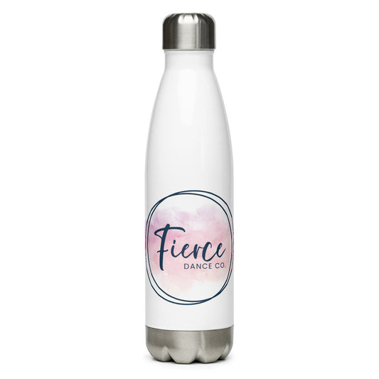 Fierce Logo Stainless Steel Water Bottle